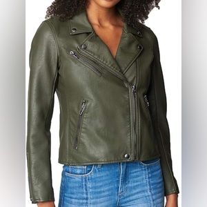 Anthro BlankNYC Faux Leather Coat